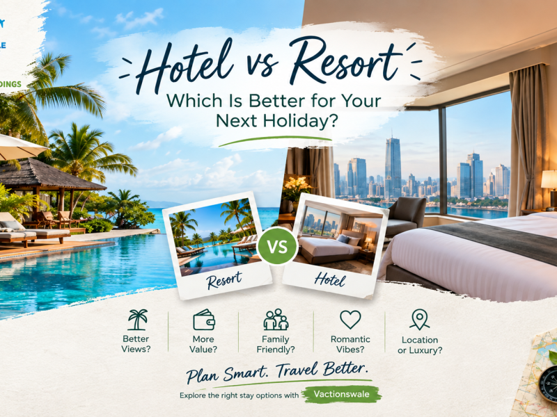 Hotel vs Resort: Which Is Better for Your Next Holiday?